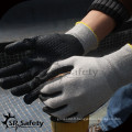 SRSAFETY gants en mousse nitrile en pointillé